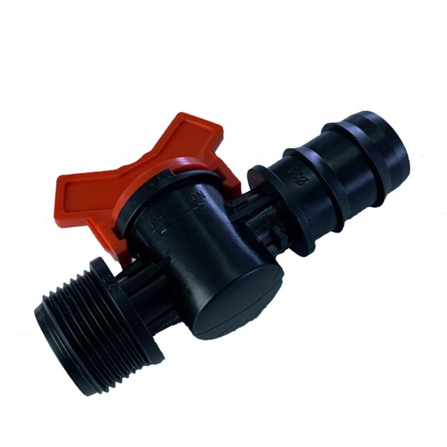 Adaptador de IBC DN20 S60x6mm 3/4 `` Salida de agua de rosca gruesa Salida de de aceite Conector de agua Piezas de montaje DYNWAVEMX adaptador de tanque de grifo
