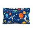 thumbnail image 5 of Sapphire Home 6 Piece Space Themed Twin Bedding Set for Boys, Bed in a Bag, Kids Comforter Set with Bed Sheets, Pillow Case, Toy Pillow, Planets, Solar System Bedroom Kit for Toddlers, Twin Size, 5 of 5