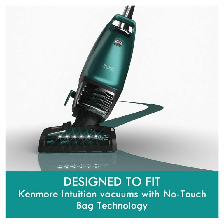 Kenmore IB600 Intuition Vacuum Cleaner Bags, One Year Supply, HEPA