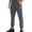 Dark Gray, variant on Men's Joggers Pants Athletic Workout Track Running Gym Lightweight Quick Dry Tapered Jogger Zipper Pockets M