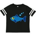 thumbnail image 3 of Inktastic Fishing Blue Fish Boys or Girls Toddler T-Shirt, 3 of 5