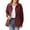 Red, variant on Vedolay Coats for Women 2023 Mid-Length Long Sleeve Winter Warm Casual Jackets Outwear Black,2XL