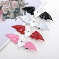 thumbnail image 5 of Unique Bargains 1 Pc Hair Clip Halloween Bat Wing Ghost Hair Clips for Women Pink, 5 of 5