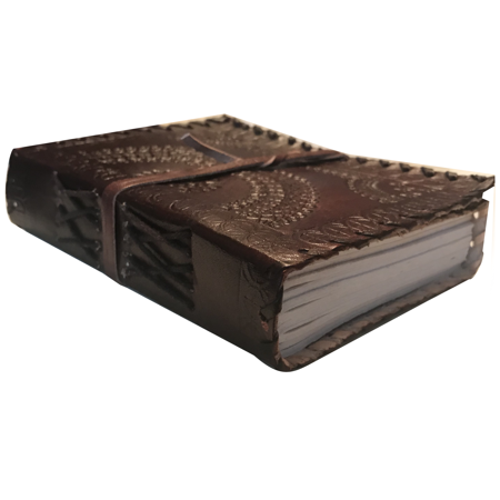 Handmade Antique Leather Journal Art Sketchbook, Travel Diary, Notebook - Men & Women