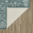 Mainstays Wexford Vintage Indoor Runner Rug, Teal, 20” x 60”