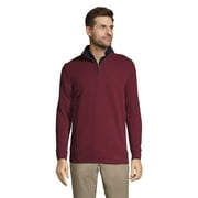 Lands' End Men's Tall Bedford Rib Quarter Zip Sweater