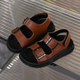 thumbnail image 2 of Boys Girls Double Buckle Sandals Children's Adjustable Back Strap Water Sandal for Toddler Little Big Kids, 2 of 4