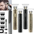 thumbnail image 3 of Elegant Choise Professional Hair Trimmer Clippers, Cordless Electric Barber Shaving Machine, USB Chargeable T Beard Trimmer Beard Shaver Best Gifts for Father's Day, 3 of 12