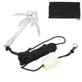 thumbnail image 2 of Kit d'Ancre Pliable, Grappin Marin Portable pour Voiliers Kayak Canoë Embarcation, 2 of 7