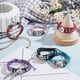 thumbnail image 4 of Pulseras con broches a presión, pulsera de cuero con botón a presión, brazalete de cuero sintético con cierres para mujer y hombre, 4 of 5