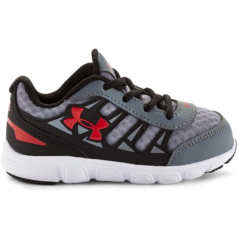 Under Armour Little Boys' UA Spine Shoes, Steel 3 M US Toddler
