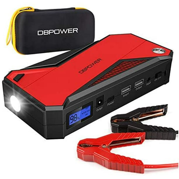 DBPOWER 800A 18000mAh Portable Car Jump Starter (up to 7.2L Gas, 5.5L