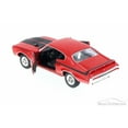 thumbnail image 4 of 1970 Buick GSX, Red - Welly 22433 - 1/24 Scale Diecast Model Toy Car (Brand New, but NOT IN BOX), 4 of 4