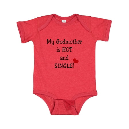 

Inktastic Single Godmother Gift Baby Boy or Baby Girl Bodysuit