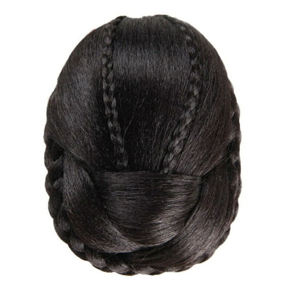 UTOURS Hair Braided Wig Bun BK