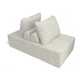 thumbnail image 5 of Sillon De Espuma Naap Concept Nest Doble France 5 Piezas Beige, 5 of 5