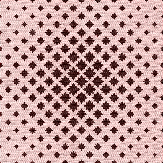 Ahgly Company Machine Washable Indoor Square Transitional Light Rose Pink Area Rugs, 8' Square