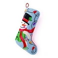 thumbnail image 1 of Snowman Christmas Hook Stocking 13x21", 1 of 2