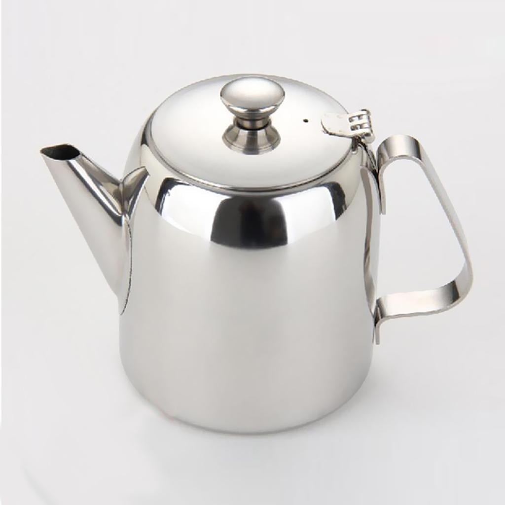 Fiocias Stainless Steel Water Pitcher With Lid and Spout 2 Pack,550ml Great for Homemade