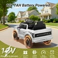 thumbnail image 5 of Ford F-150 Raptor Ride on Cars, 12V Kids Electric Ride on Truck Car with Remote Control, Toddler Ride On Car Toys w LED Lights Ride on Truck Toy with Bluetooth for Birthday Gift, Outdoor, Ages 3-6, 5 of 8
