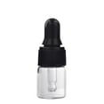 YULIJU 1ml/2ml/3ml Refillable Clear Mini Empty Glass Dropper Bottle