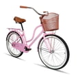 thumbnail image 2 of Bicicleta Black Panther Santorini R24 Equipada Con Canasta Rosa, 2 of 3