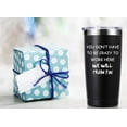 thumbnail image 3 of You Dont Have To Be Crazy To Work Here 20 OZ Tumbler.Funny Gag Employee Boss Coworker Office Gifts.Appreciation,Friendship,Birthday,Christmas Gifts for Men Women Mug(Black), 3 of 6
