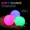 thumbnail image 3 of Pelotas de malabares POITOI con luz LED que brillan en la oscuridad, 105 g, recargables, 3 of 6