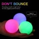 thumbnail image 3 of Pelotas de malabares POITOI con luz LED que brillan en la oscuridad, 105 g, recargables, 3 of 6