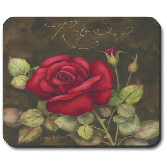 Art Plates brand Mouse Pad - Old Rose
