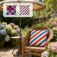 thumbnail image 7 of SLYNSHome Patriotic Throw Pillow Covers 18 x 18 Inch,250th Anniversary Pillow Case 4th of July Decorations for Sofa Couch Independence Day, 7 of 7