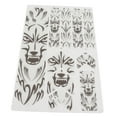 thumbnail image 2 of ENLEE-Juego de pegatinas protectoras 3D para bicicleta de montaña, pegatinas decorativas resistentes a impactos, patrón de cabeza de lobo para cuadro de bicicleta, 2 of 10
