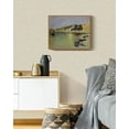 thumbnail image 4 of Drsoum Vintage Landscape Wall Art 11x14in Nature Framed Classic Retro Seatown Prints Farmhouse Kitchen Bathroom Office Decor, 4 of 5
