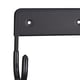 thumbnail image 3 of Organizador de perchas para tabla de planchar, ganchos extraíbles para ropa, colgador de almacenamiento para montaje en pared negro, 3 of 4