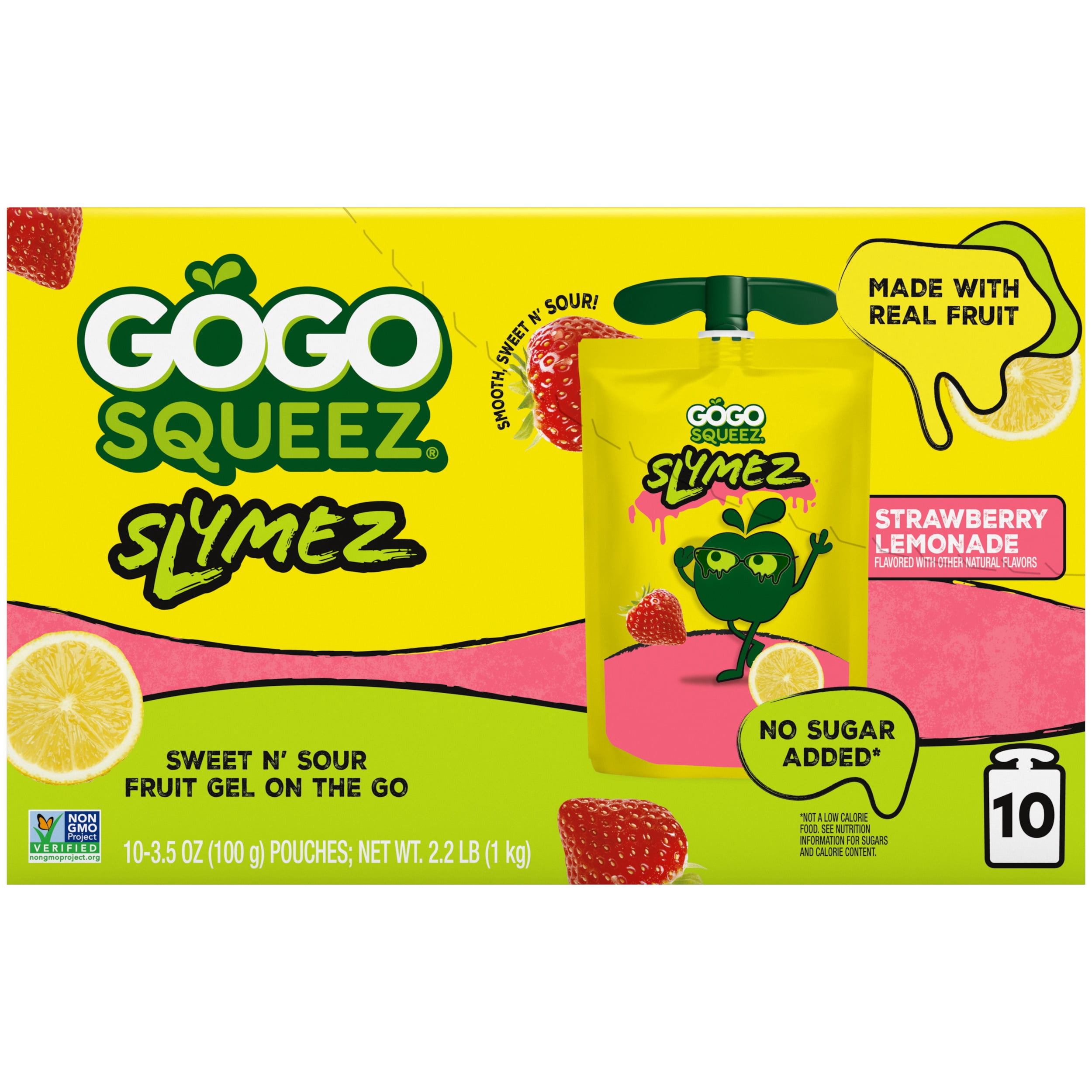12 Pack) GoGo Squeez Gimme 5, Cherry, Vanilla Snack Pouch, 3.2 oz