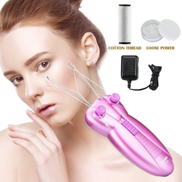 Facial Hair Remover, Electric Women Cordless Facial Threading Epilator