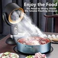 thumbnail image 2 of HIBIBUD Portable Smoke Purifier Fan,Compact Smoke Filter,Air Purifier for Smokers,Smoke Eaters for Cigarette Smoke, 2 of 7