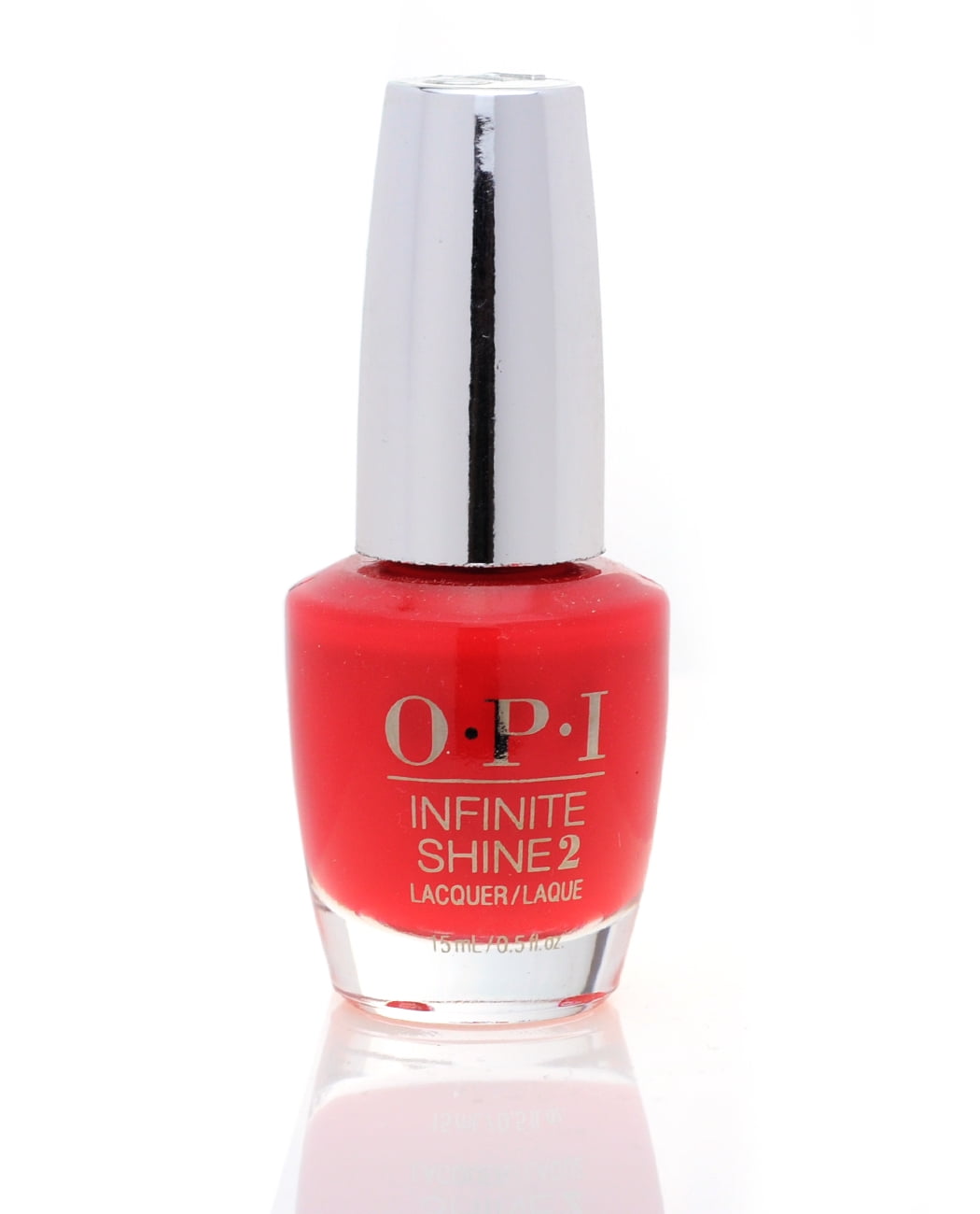 OPI Infinite Shine Nail Lacquer, Unrepentantly Red IS L08 0.5 Fluid ...