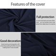 thumbnail image 4 of Tub Chair Cover Club Chair Slipcover for Armchairs Stretch Armchair Slipcover Club Chair Protector Machine Washable, 4 of 7