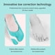 thumbnail image 3 of Separador de dedos Cuidado de los pies Hallux Valgus Orthotics Corrector de pulgar (derecho) Tmvgtek cuidado belleza, 3 of 9