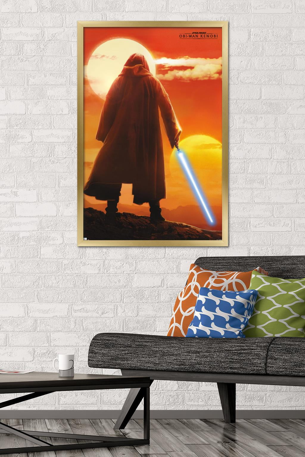 Star Wars: Obi-Wan Kenobi - Two Suns Wall Poster, 22.375" x 34" Framed