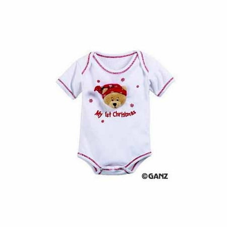 My 1st Christmas Diaper Shirt - Newborn by Ganz - HX10504