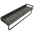 thumbnail image 1 of Shower Caddy Basket Shelf, Rustproof Rack With  Holder, Wall Mounted Shower Organizer Shelf With Towel Bar For Kitchen Bathroom Shampoo Storage, Easy To Install, 1 of 8