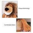thumbnail image 2 of AYYUFE Cartoon Lion Wild Animal Soft Plush Stuffed Doll Kids Toy Gift Sofa Bed, 2 of 5