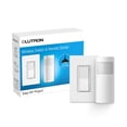 thumbnail image 1 of Interruptor de luz inalámbrico con sensor de movimiento Lutron Claro White, 1 of 6