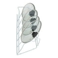 thumbnail image 6 of Organize It All 6-Shelf Cabinet Rack Lid Organizer, 10.6 x 4 x 16.6 inches, White, 6 of 7