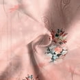 thumbnail image 6 of ZKIRBJV Lightweight Spring Kimonos 3/4 Sleeve Light Weight Cardigan Women Open Front Shrug Cardigan Ethnic Floral Print Dressy Draped Spring Cardigans Pink 3XL, 6 of 6