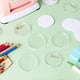 thumbnail image 2 of 100 Botones Transparentes Acrílicos, Haga Propios Botones, de Botón de Diseño Acrílico para Actividades Escolares Artesanales de Bricolaje 2,25 Pulgadas, 2 of 5