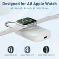 thumbnail image 3 of Cargador portátil zikker 2500mAh para Apple Watch con USB-C, 3 of 7