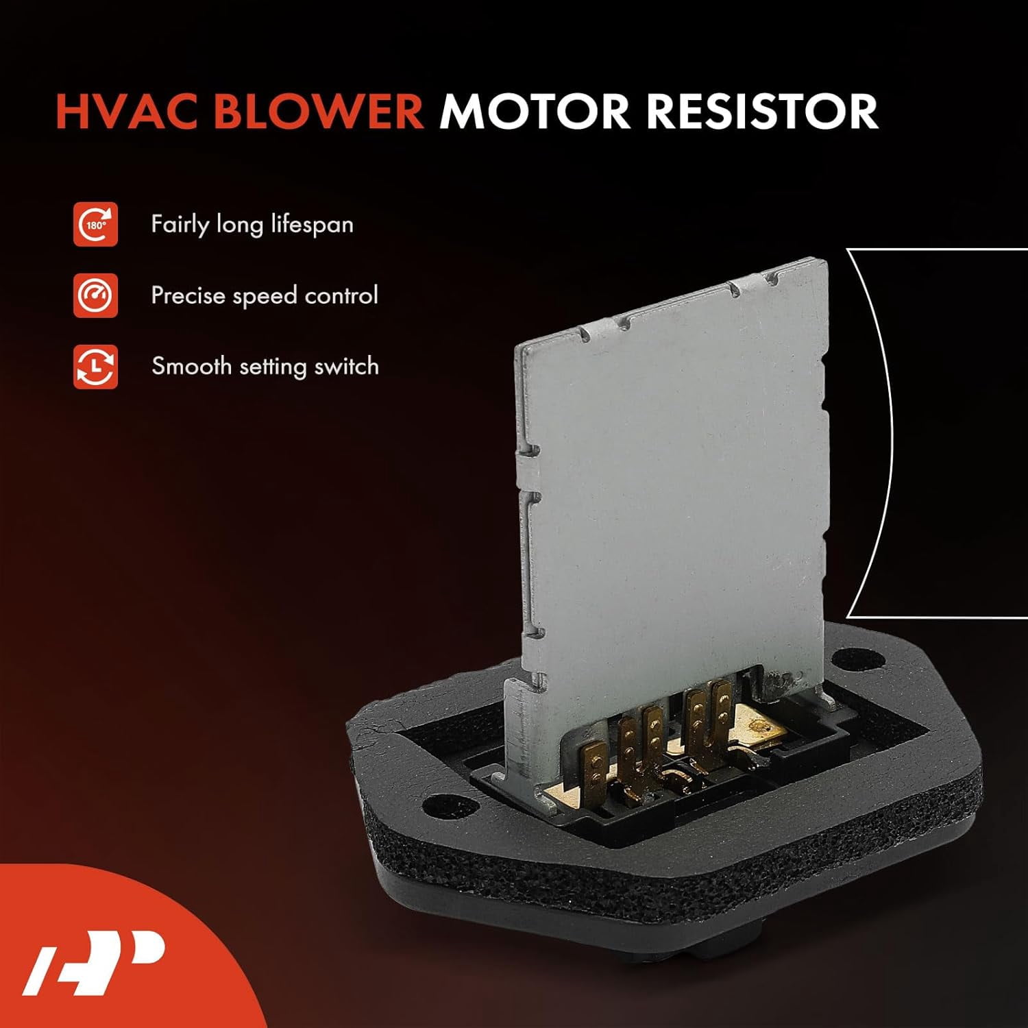 A-Premium HVAC Blower Motor Resistor Compatible with Kia Vehicles - Sportage 2008-2010, Spectra 2004-2007, Spectra5 2005-2007 - Replace# 971282D200, 971282D210